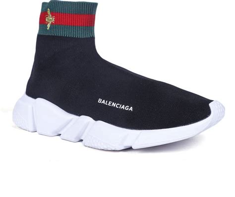 gucci x balenciaga speed trainer|Balenciaga speed socks.